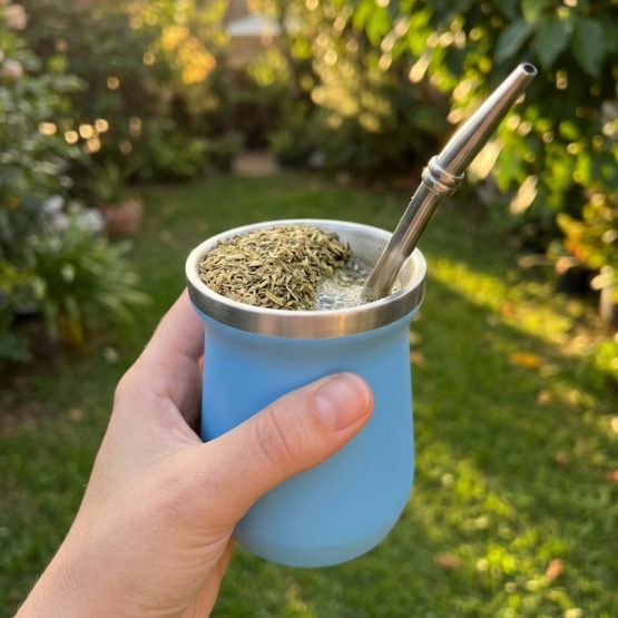 Mate de acero inoxidable varios colores 160ml