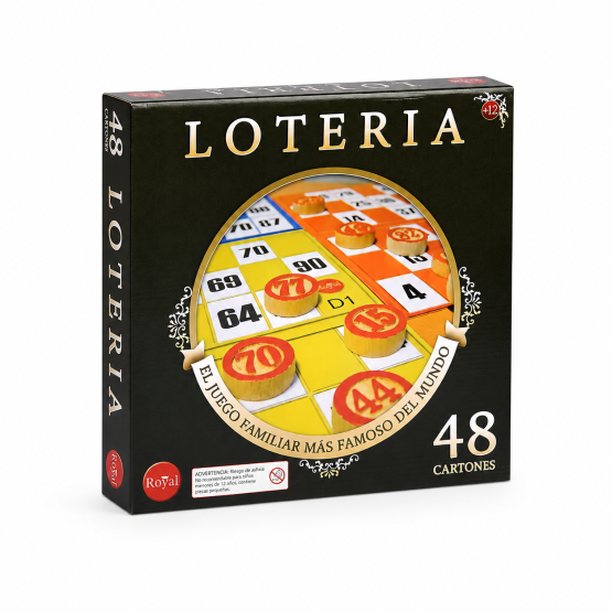 Loteria 48 cartones Royal