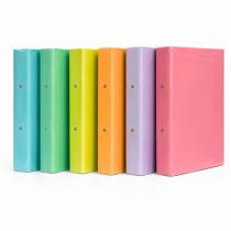 Bibliorato dos anillos colores pasteles