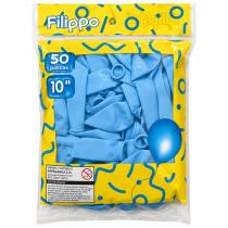 Globo 10″ x50  Filippo celeste