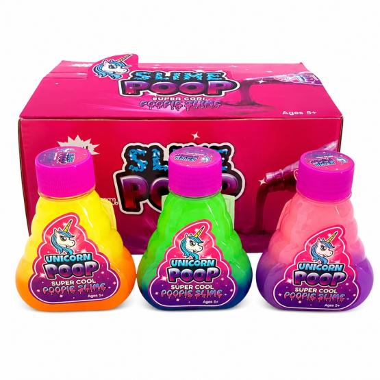 Slime tornasolado POOP