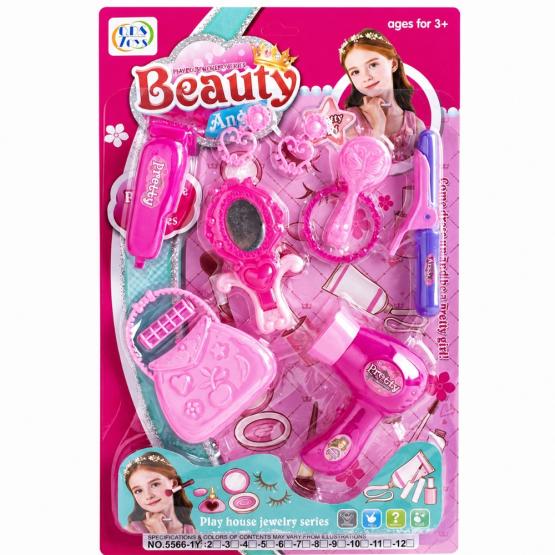 Set belleza x10 piezas en blister