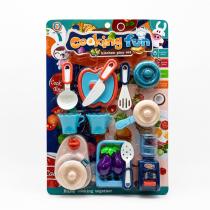 Set cocina x17 piezas en blister