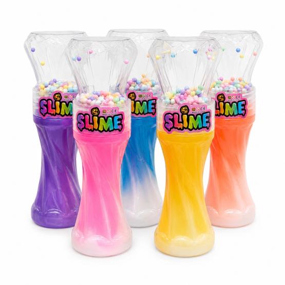 Slime con bolitas