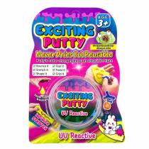 Slime cambia color con luz UV