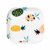Plato melamina cuadrado 15cm