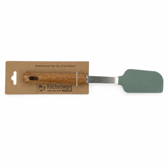 Espátula corta mango de madera