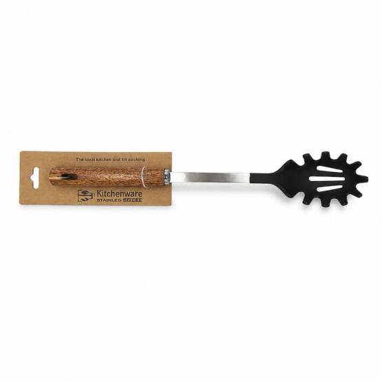 Cuchara para pasta mango de madera