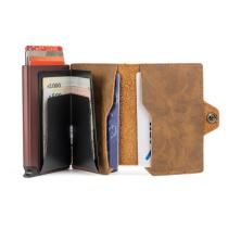 Billetera magnética para tarjetas, buena calidad