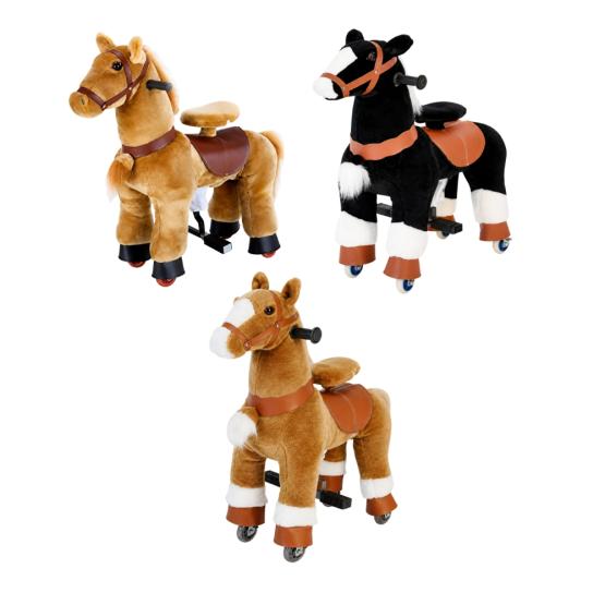 Caballo para montar con ruedas