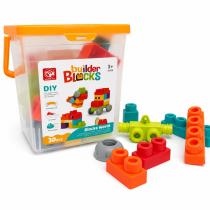Bloques 30 piezas en caja plástica