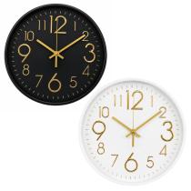 Reloj de pared blanco o negro 30cm