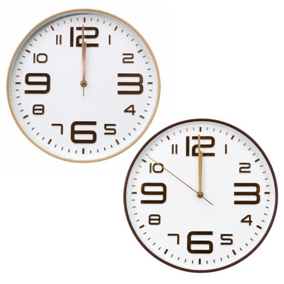 Reloj de pared color mix