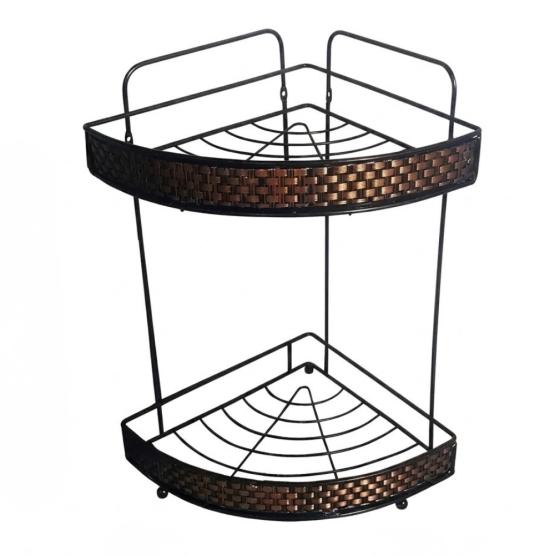 Organizador metálico triangular 2 pisos