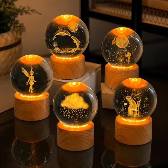 Lámpara bola led varios diseños