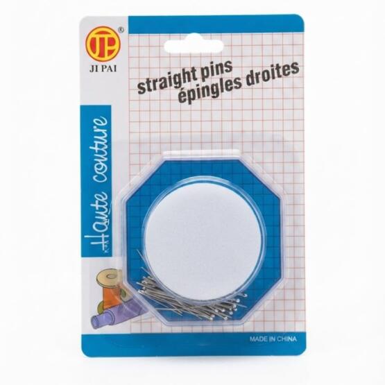 Alfileres con esponja hexagonal