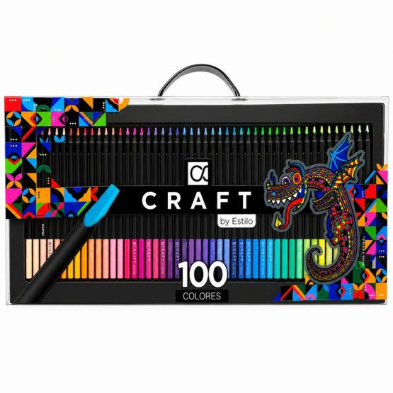 Lápices color craft x100