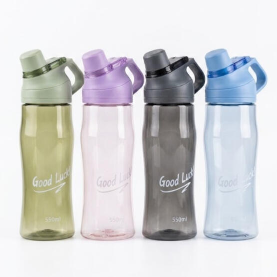 Botella de agua plástico GOOD LUCK 550ml