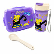 Set lunchera y vaso hermético