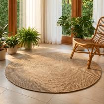 Alfombra yute 120cm