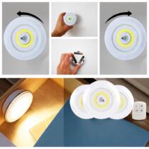 Luces x3 con sensor y control remoto