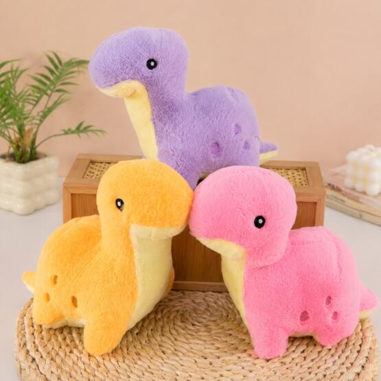 Peluche dinosaurio colores pastel 20-25cm