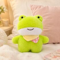 Peluche ranita con pañuelo 20-25cm