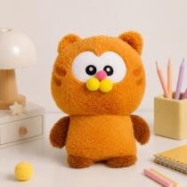 Peluche gatito naranja 20-25cm