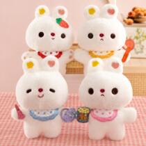 Peluche conejo con babero 20-25cm