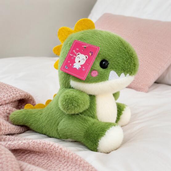 Peluche dinosaurio con cresta sentado 20-25cm