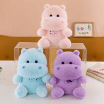 Peluche hipopotamo colores pastel 20-25cm