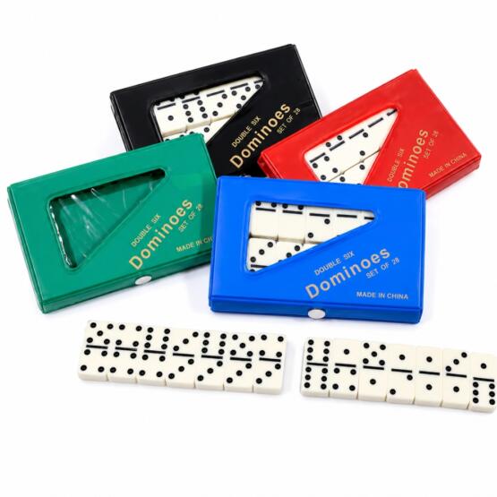Domino en caja de pvc 28 piezas