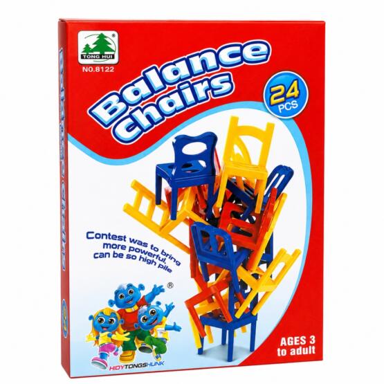 Juego de mesa torre de sillas 24 piezas