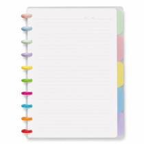 Cuaderno anillos inteligentes de color 20x25cm