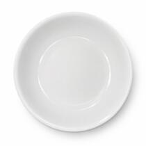 Plato cerámica llano blanco p/ postre 20cm