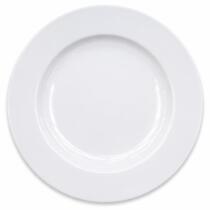 Plato cerámica blanco llano 20cm