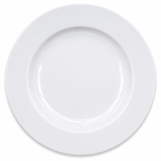 Plato cerámica blanco llano 20cm