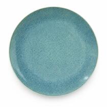 Plato de cerámica verde 22 cm