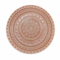 Plato cerámica mandala 22cm