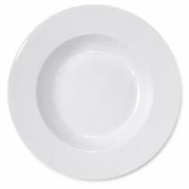 Plato cerámica blanco hondo 20cm