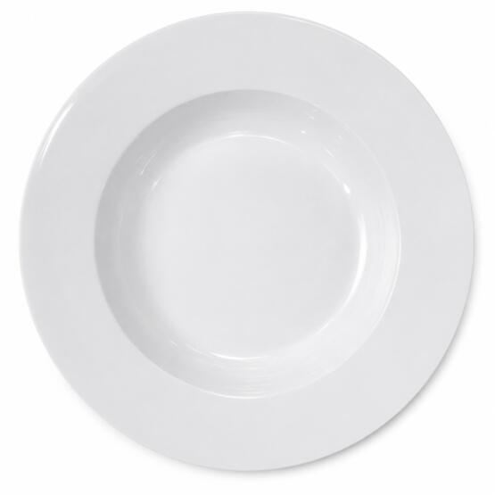 Plato cerámica blanco hondo 20cm