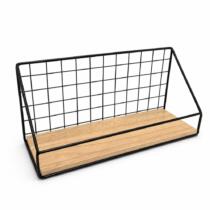 Estante organizador de metal 26.5x10x13.5cm